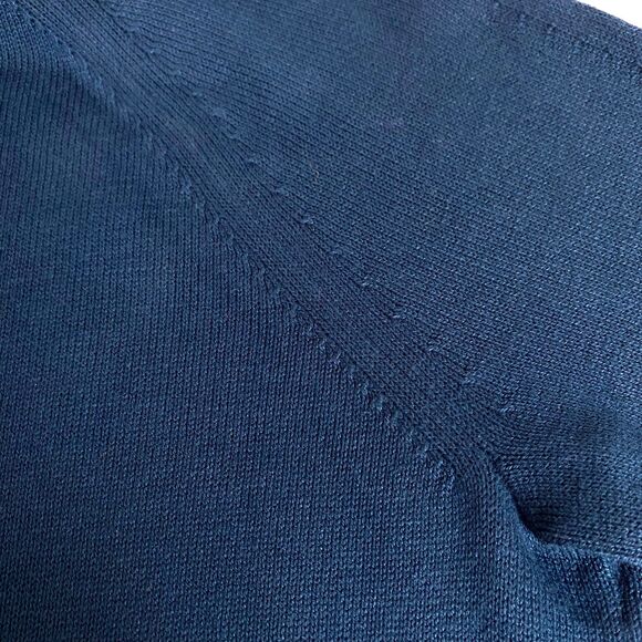 Banana Republic Turtleneck Sweater Dress XS Dark Teal Stretch Seam Detail NWT - Picture 12 of 16